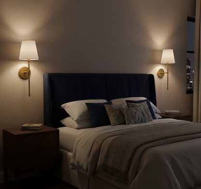 Mayfair Wireless Wall Sconce (set of 2) | Premium Quality